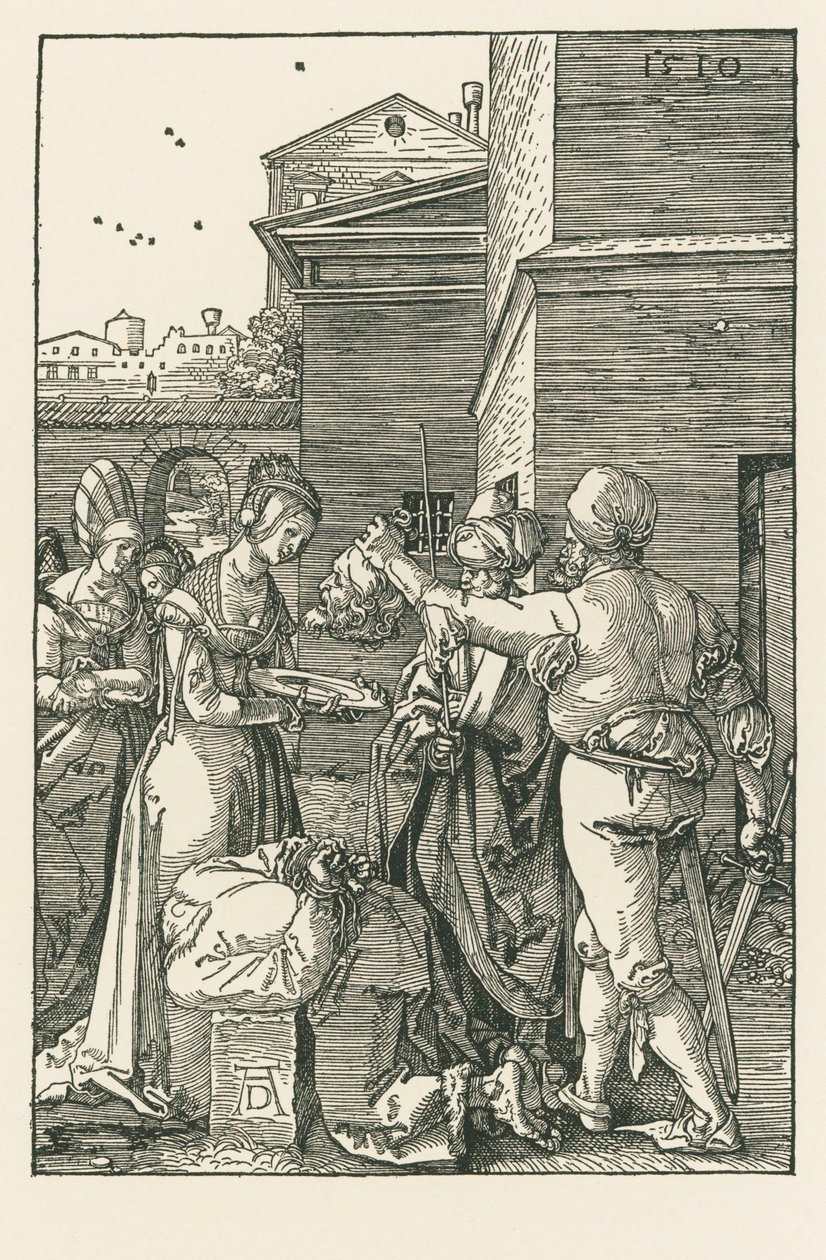 Die Enthauptung von Johannes dem Täufer von Albrecht Dürer or Duerer