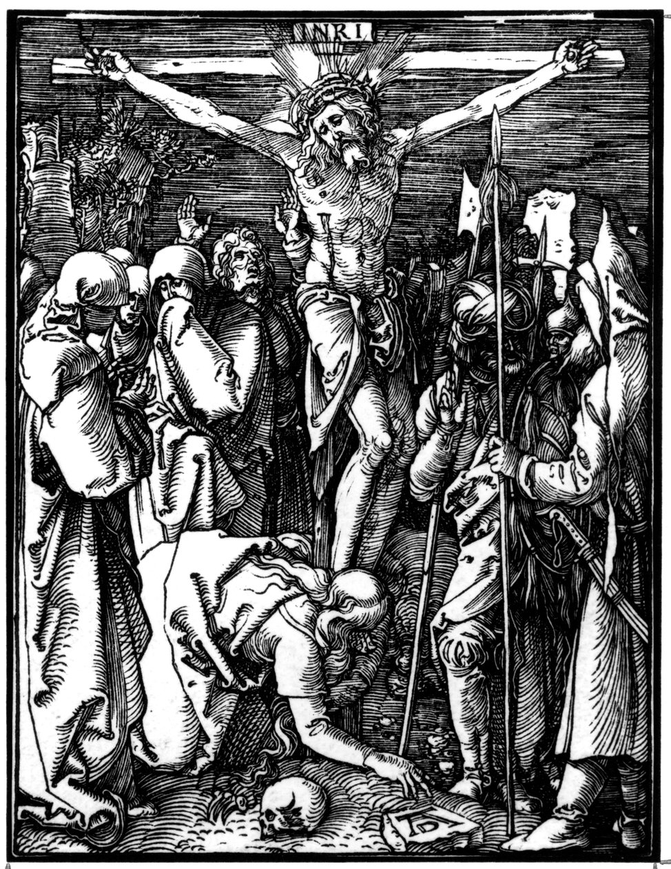 Die Kreuzigung, aus Die Kleine Passion, ca. 1509-11 von Albrecht Dürer