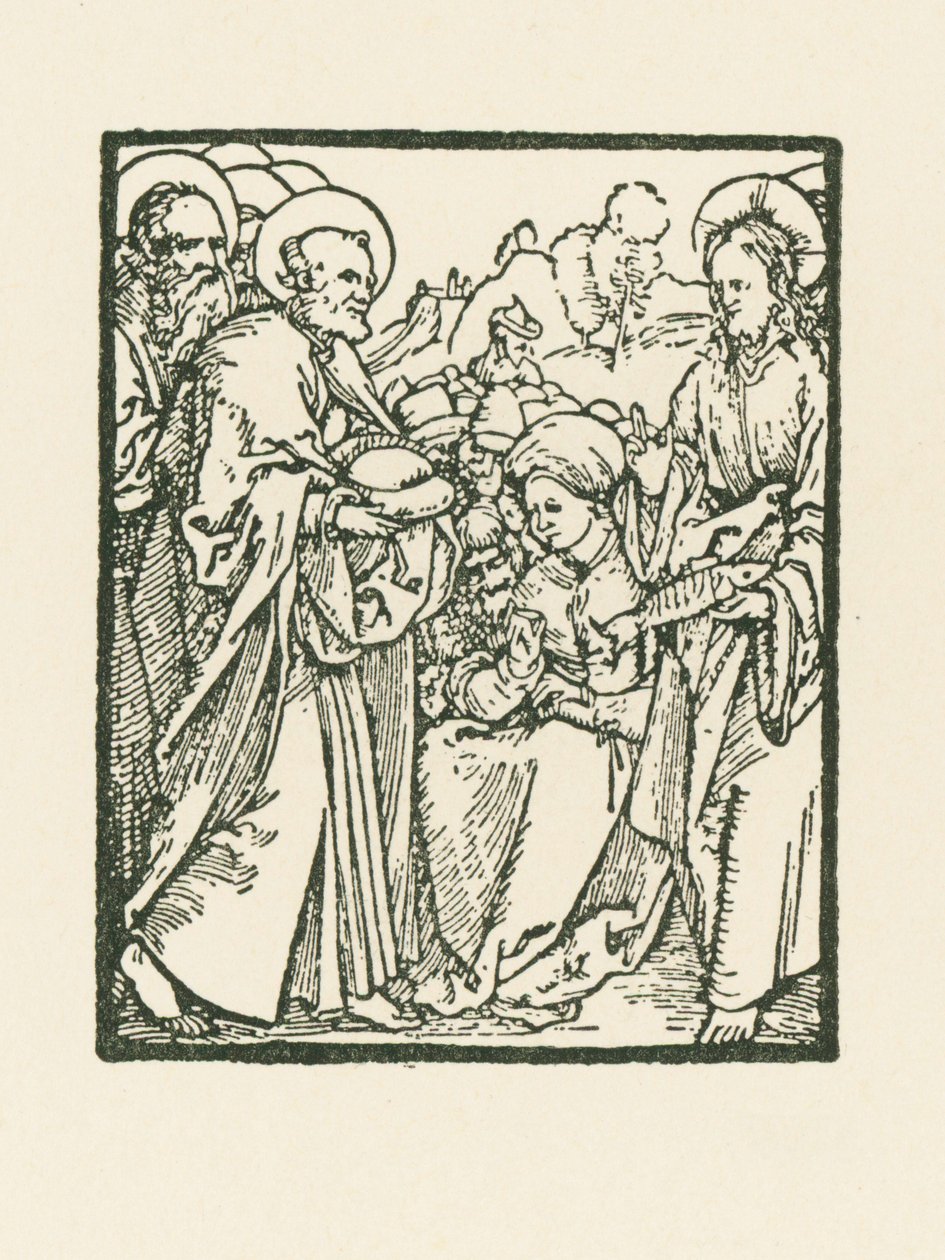 Die Speisung der Fünftausend von Albrecht Dürer or Duerer