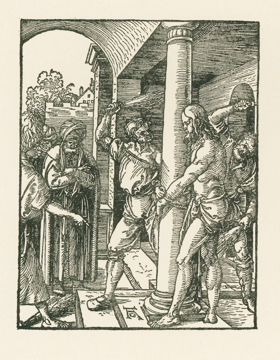 Die Geißelung, um 1509 von Albrecht Dürer or Duerer
