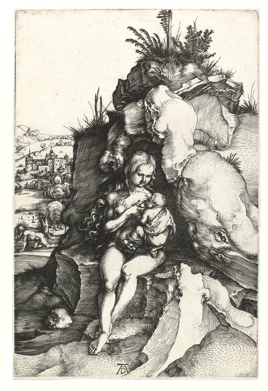 Die Buße des heiligen Johannes Chrysostomus, 1496 von Albrecht Dürer