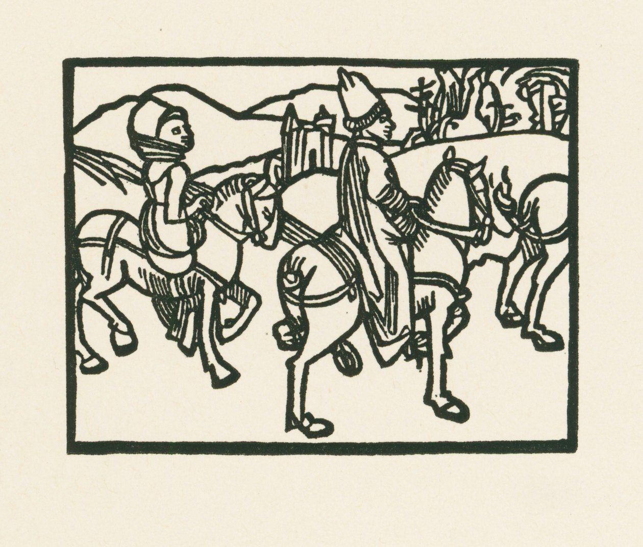 Der Prinz zu Pferd von Albrecht Dürer or Duerer
