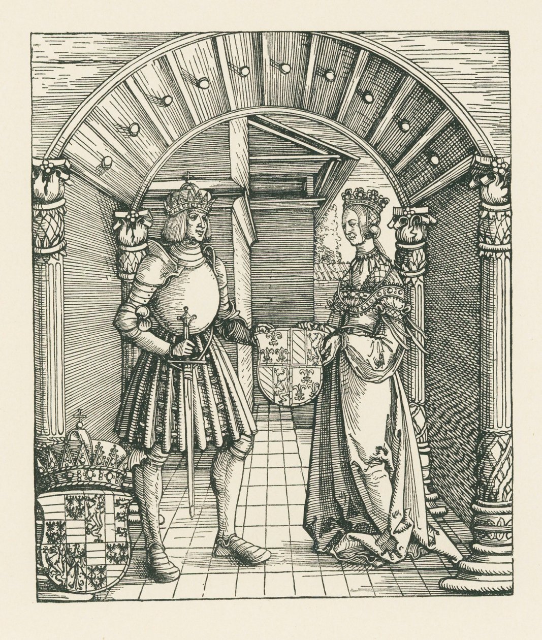 Triumphbogen für Kaiser Maximilian I. von Albrecht Dürer or Duerer