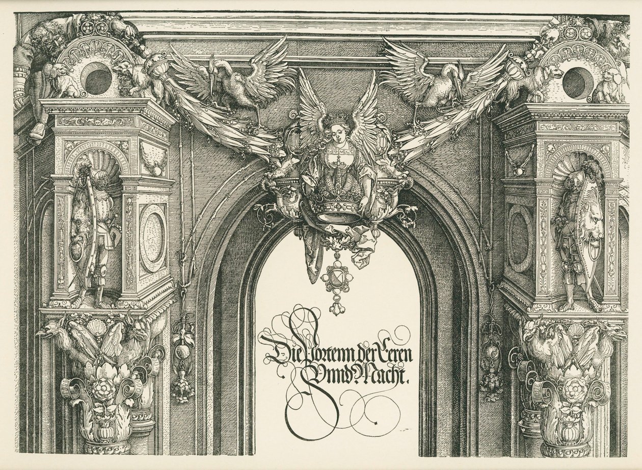 Triumphbogen für Kaiser Maximilian I. von Albrecht Dürer or Duerer