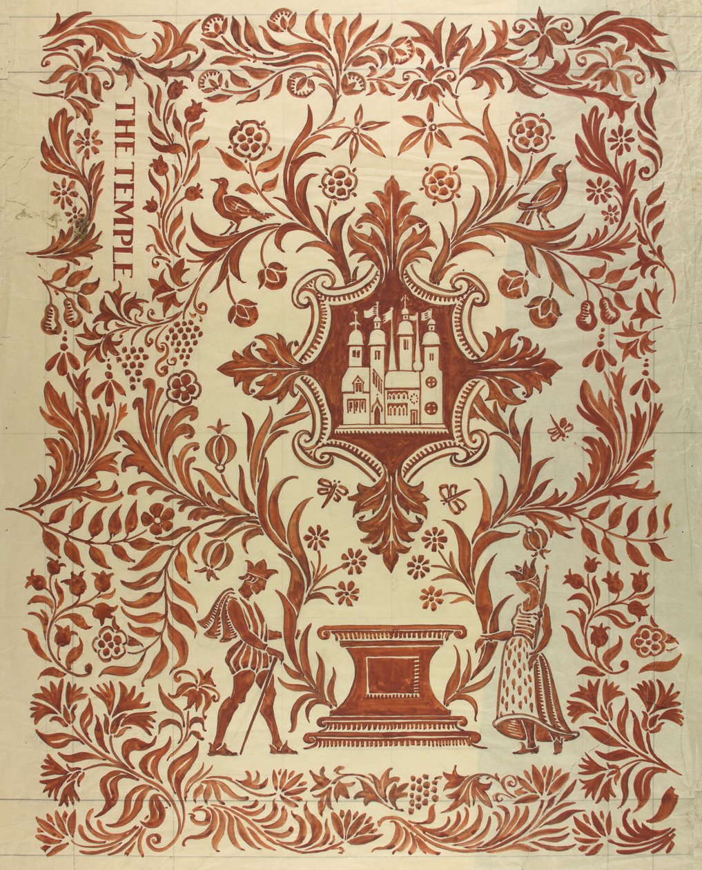 Tempel Buchcover für Oxford University Press von Alec Hunter