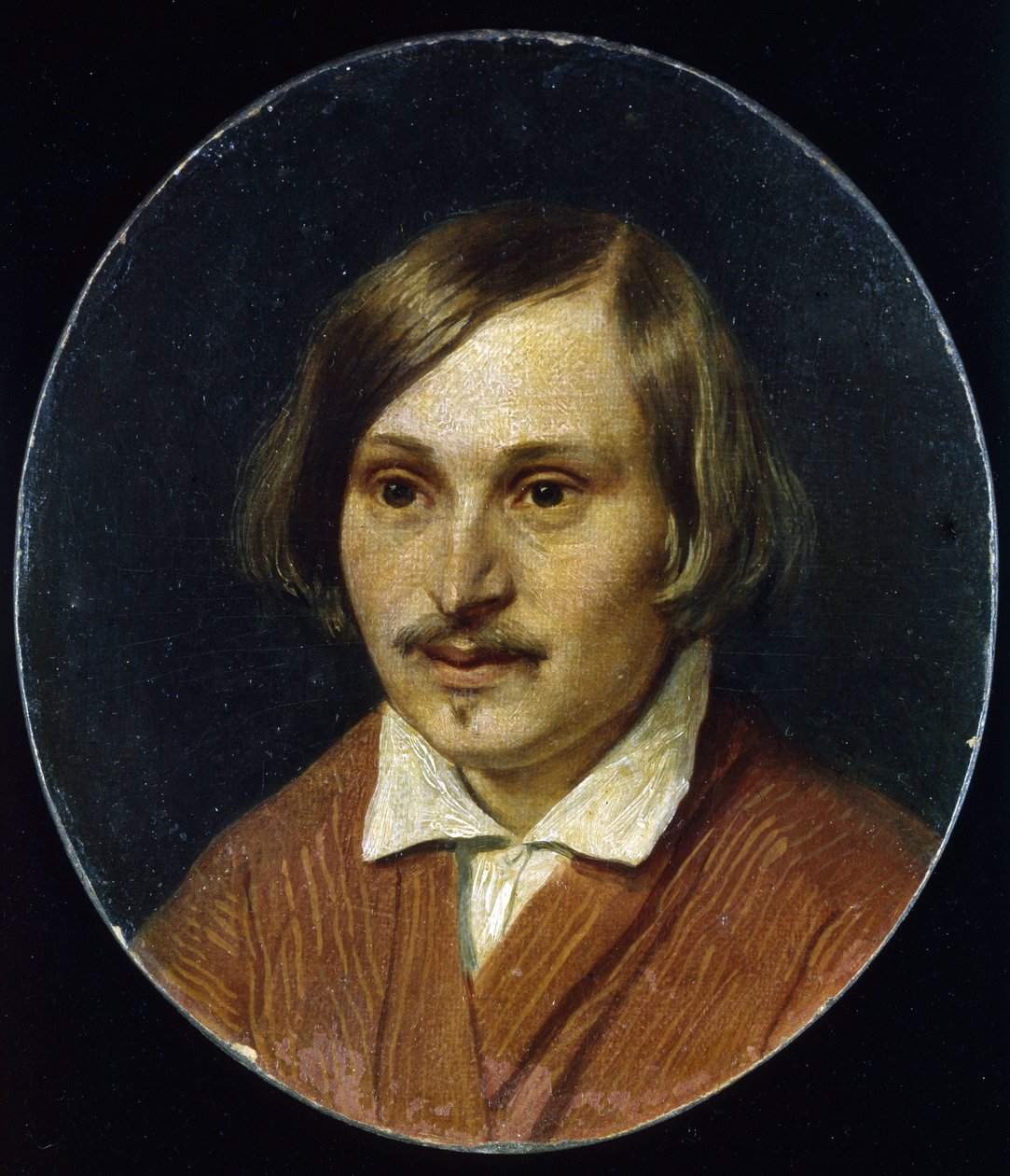 Porträt des Schriftstellers Nikolai Gogol von Aleksandr Andreevich Ivanov