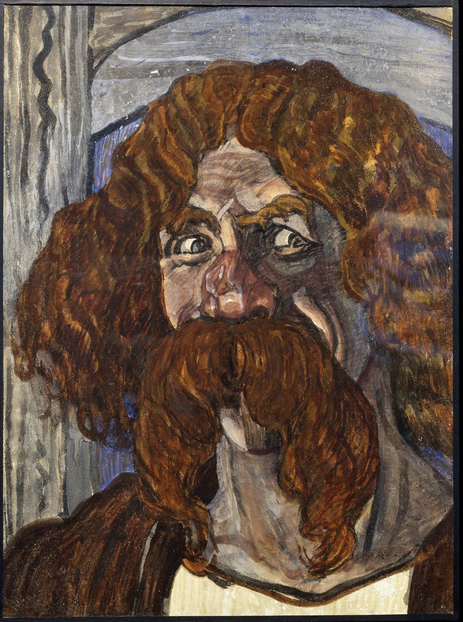 Fjodor Schaljapin als Farlaf in der Oper Ruslan und Ljudmila von M. Glinka von Aleksandr Jakovlevic Golovin