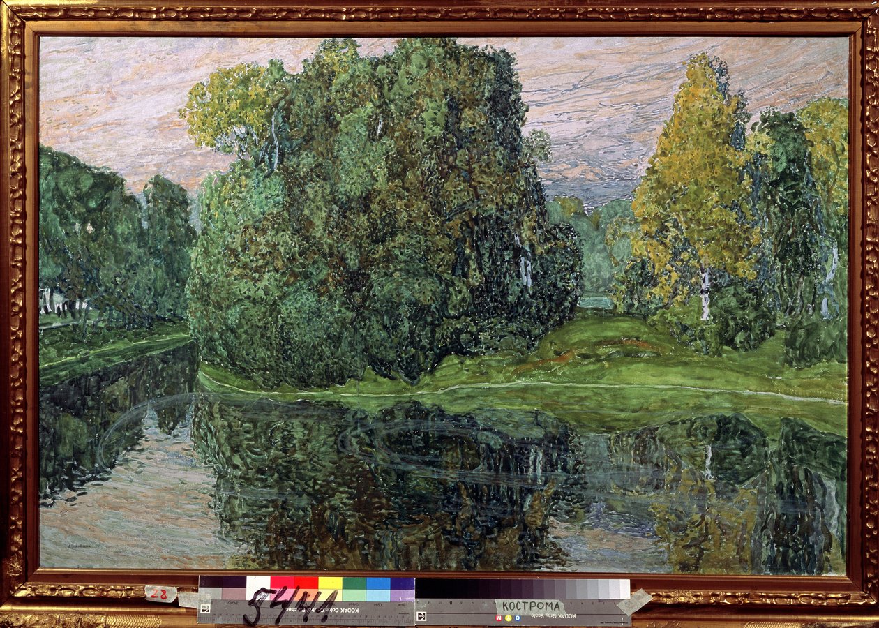 Insel. Gemälde von Alexander Jakowlewitsch Golowin (1863-1930) von Aleksandr Jakovlevic Golovin