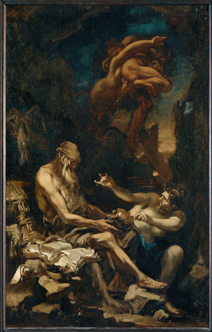 Die Versuchung des heiligen Antonius des Großen von Alessandro (style of) Magnasco