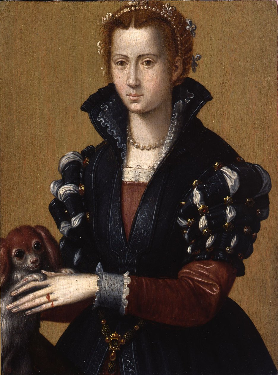 Porträt von Eleonora von Toledo von Alessandro Allori