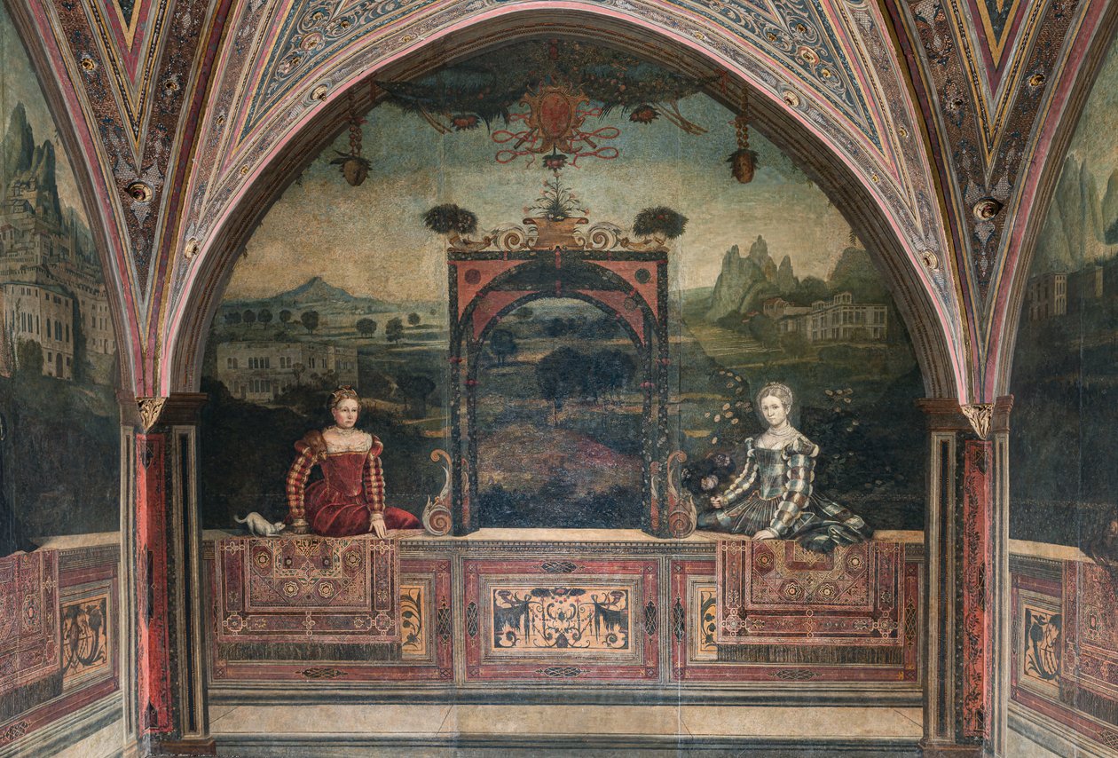 Kleiner Raum der edlen Damen von Alessandro Bonvicino Moretto