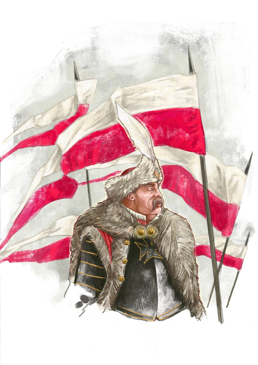 Johann III. Sobieski in der Schlacht von Wien (1683) von Alessandro Lonati