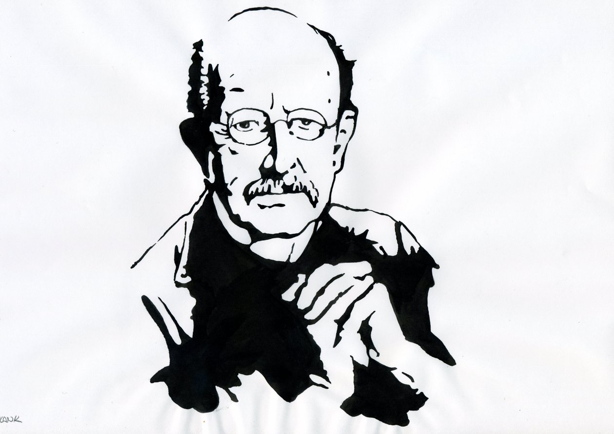 Max Planck, deutscher Physiker von Alessandro Lonati