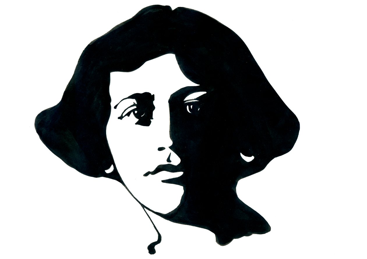 Porträt von Simone Weil (1909-1943), französische Philosophin von Alessandro Lonati
