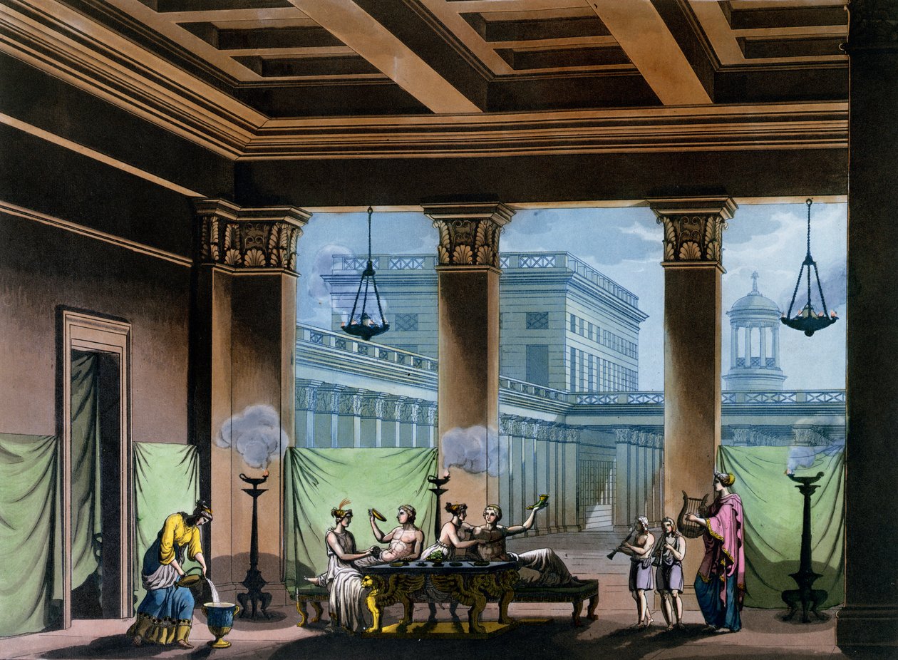 Das Triclinium, aus 