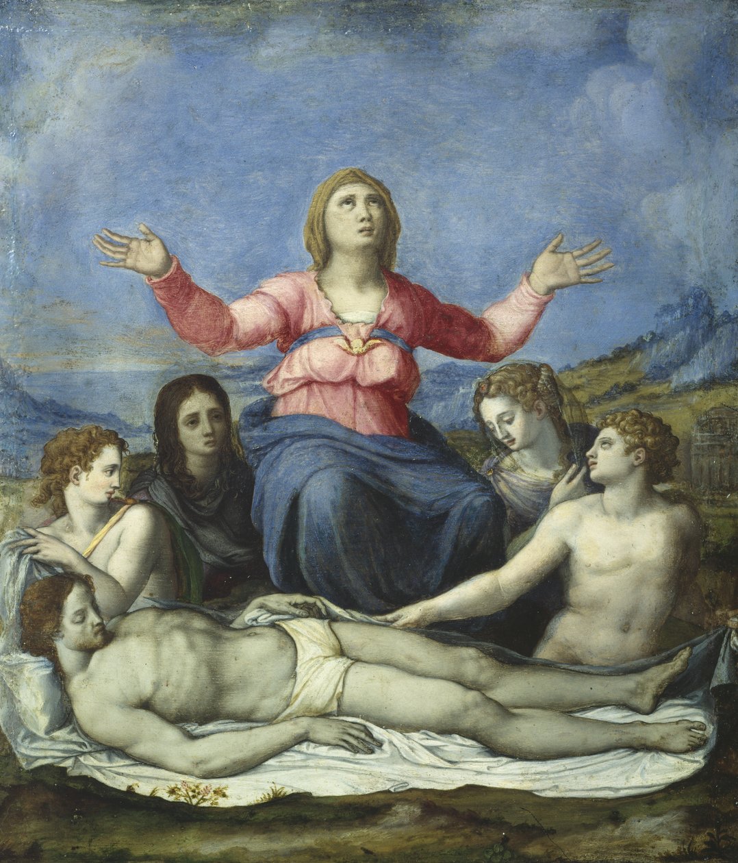 Beweinung Christi von Alessandro attr. to Allori