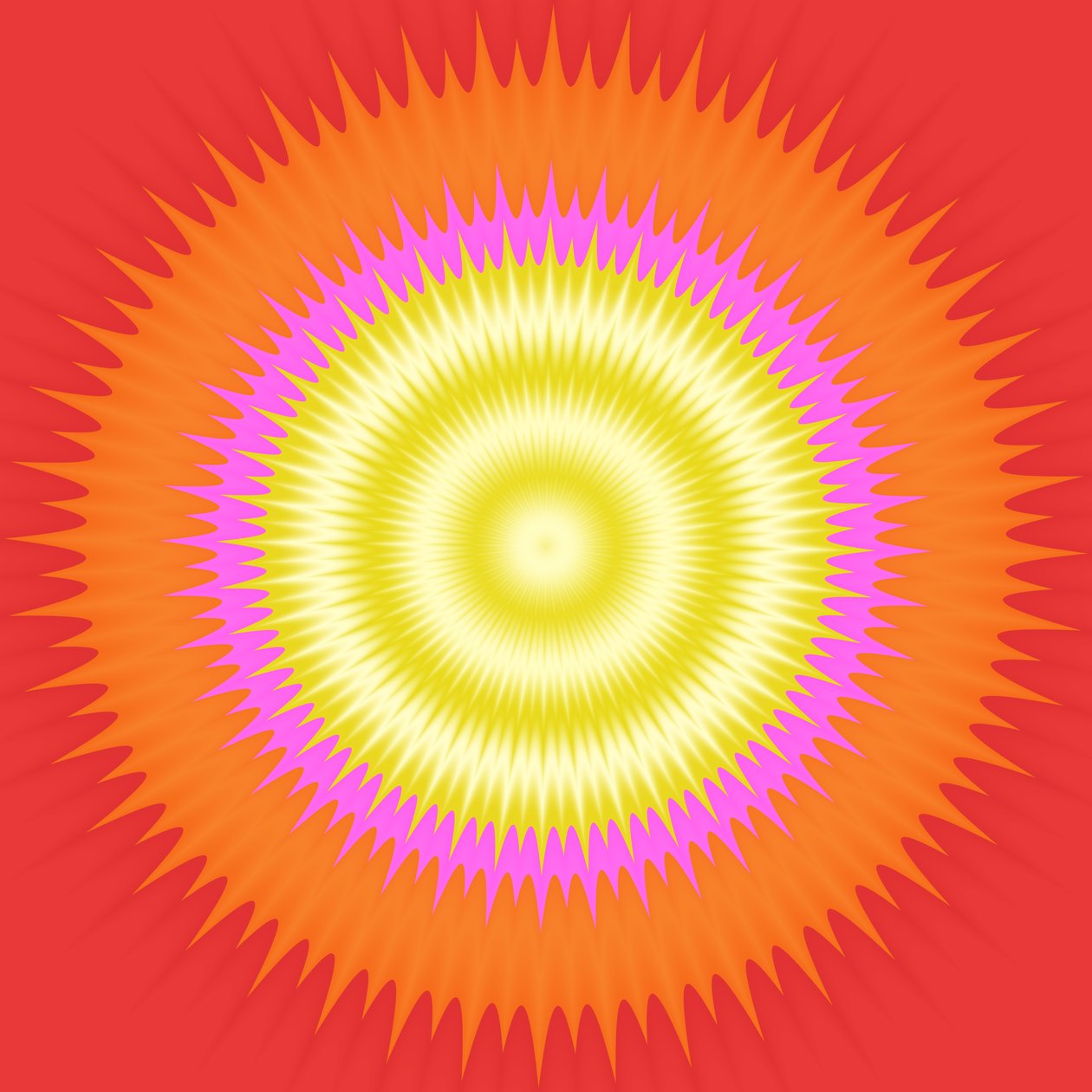 Ausbrüche in der Sonne, 2019 von Alex Caminker