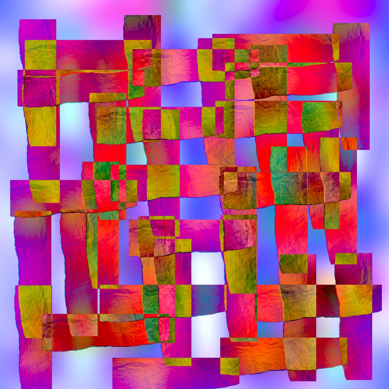 Kristallgeometrische Struktur, 2019 von Alex Caminker