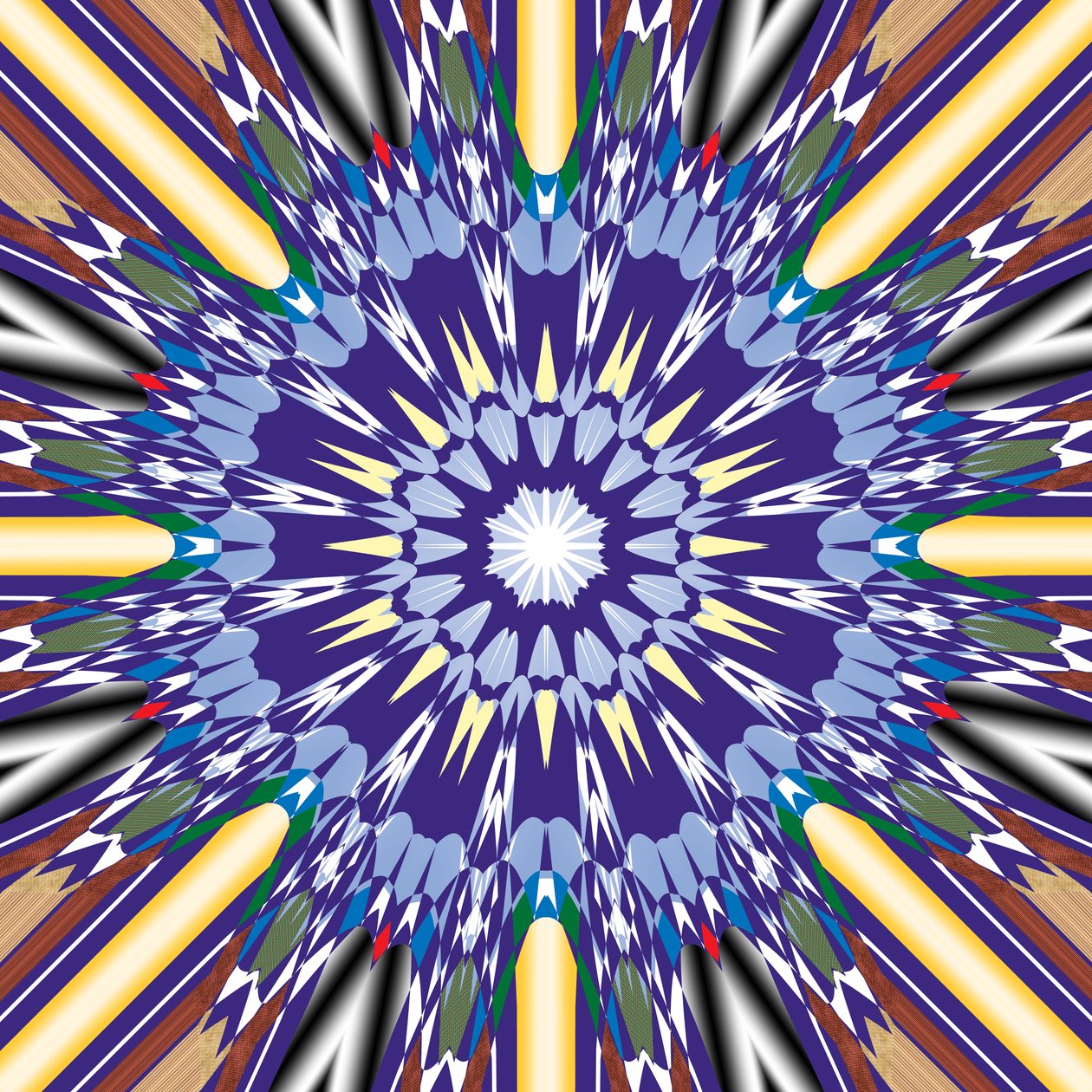 Mandala, 2019 von Alex Caminker