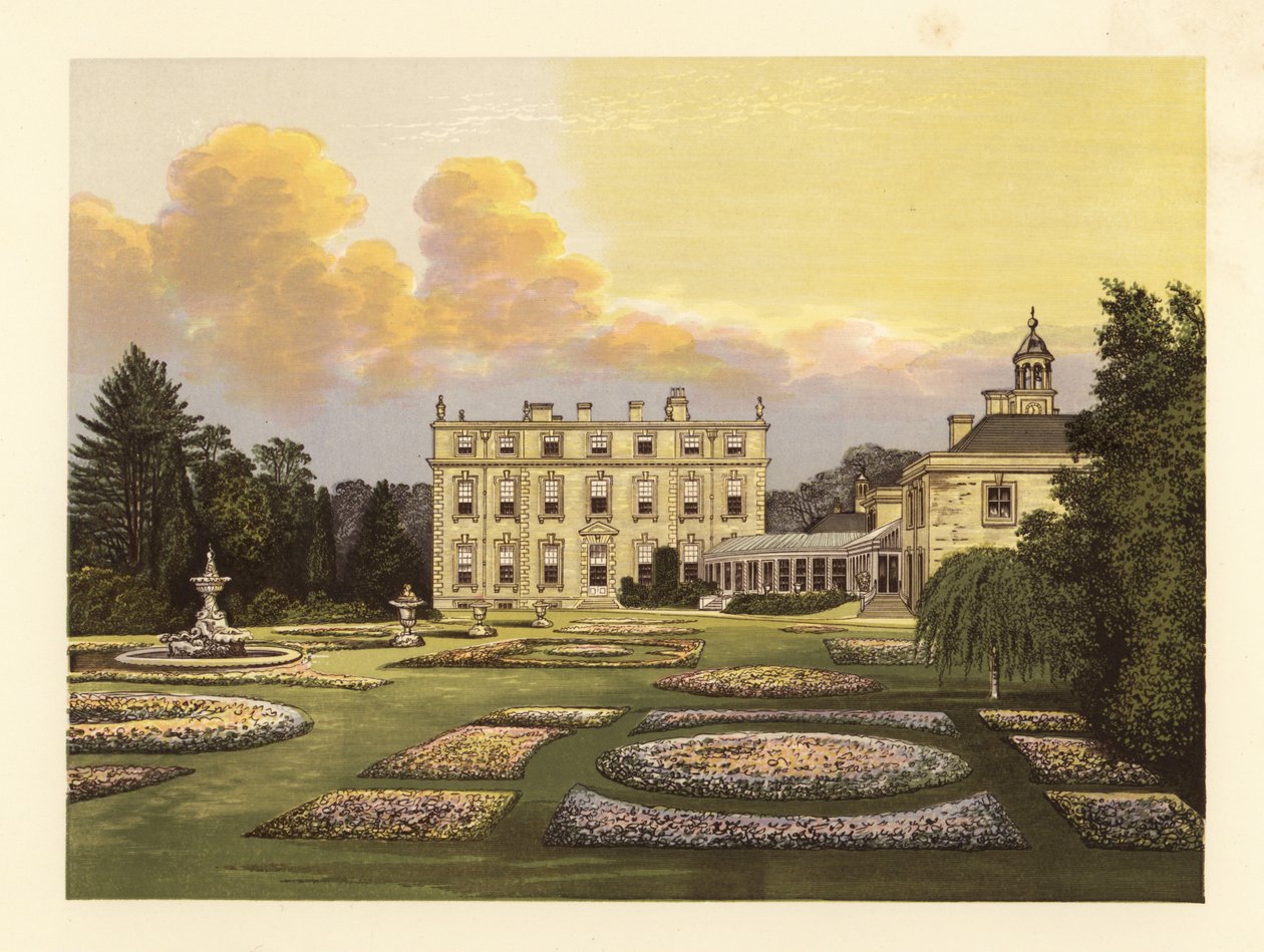 Ditchley House und Gärten, Oxfordshire, England von Alexander Francis (after) Lydon