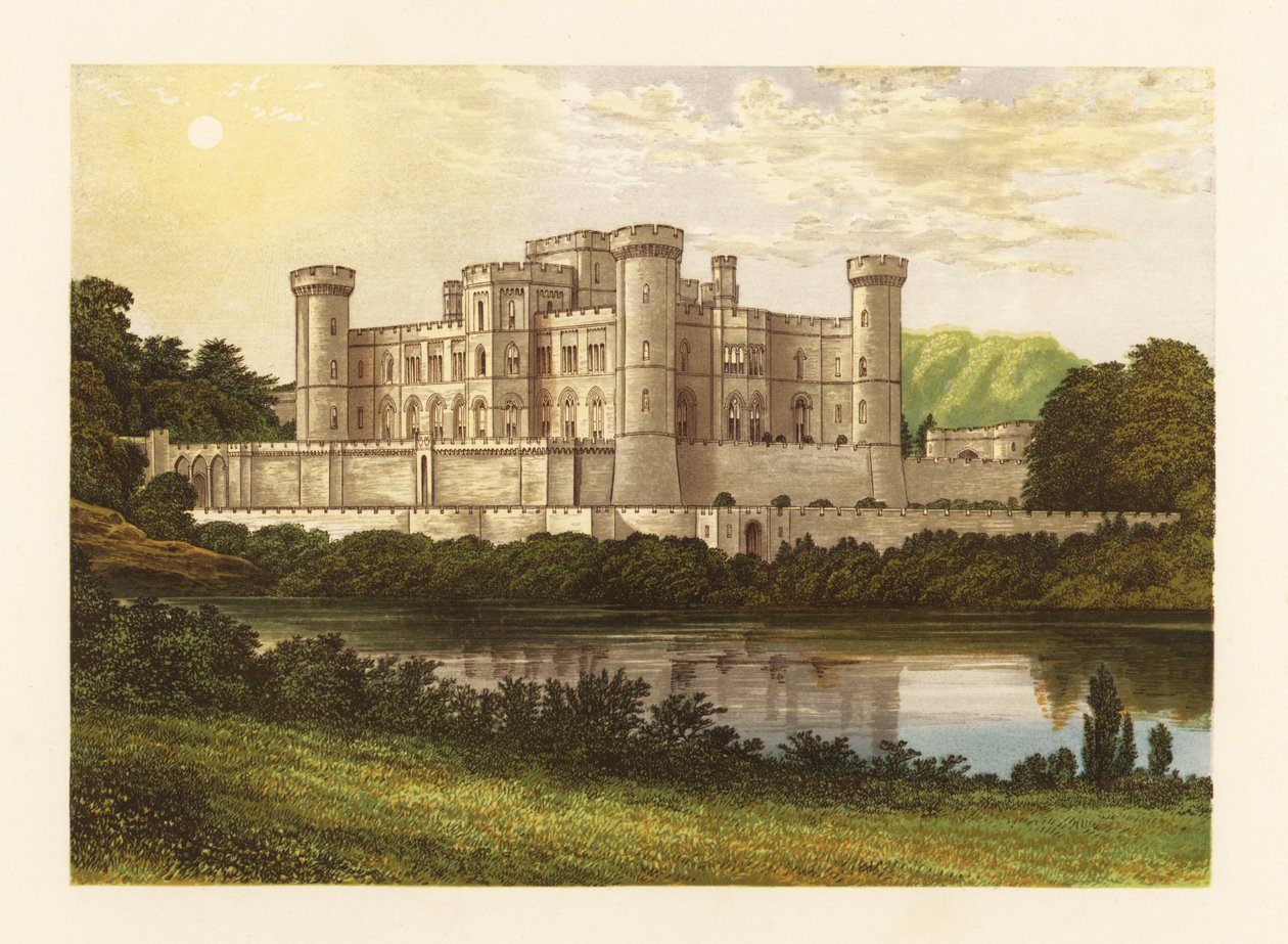 Eastnor Castle, Herefordshire, England von Alexander Francis (after) Lydon