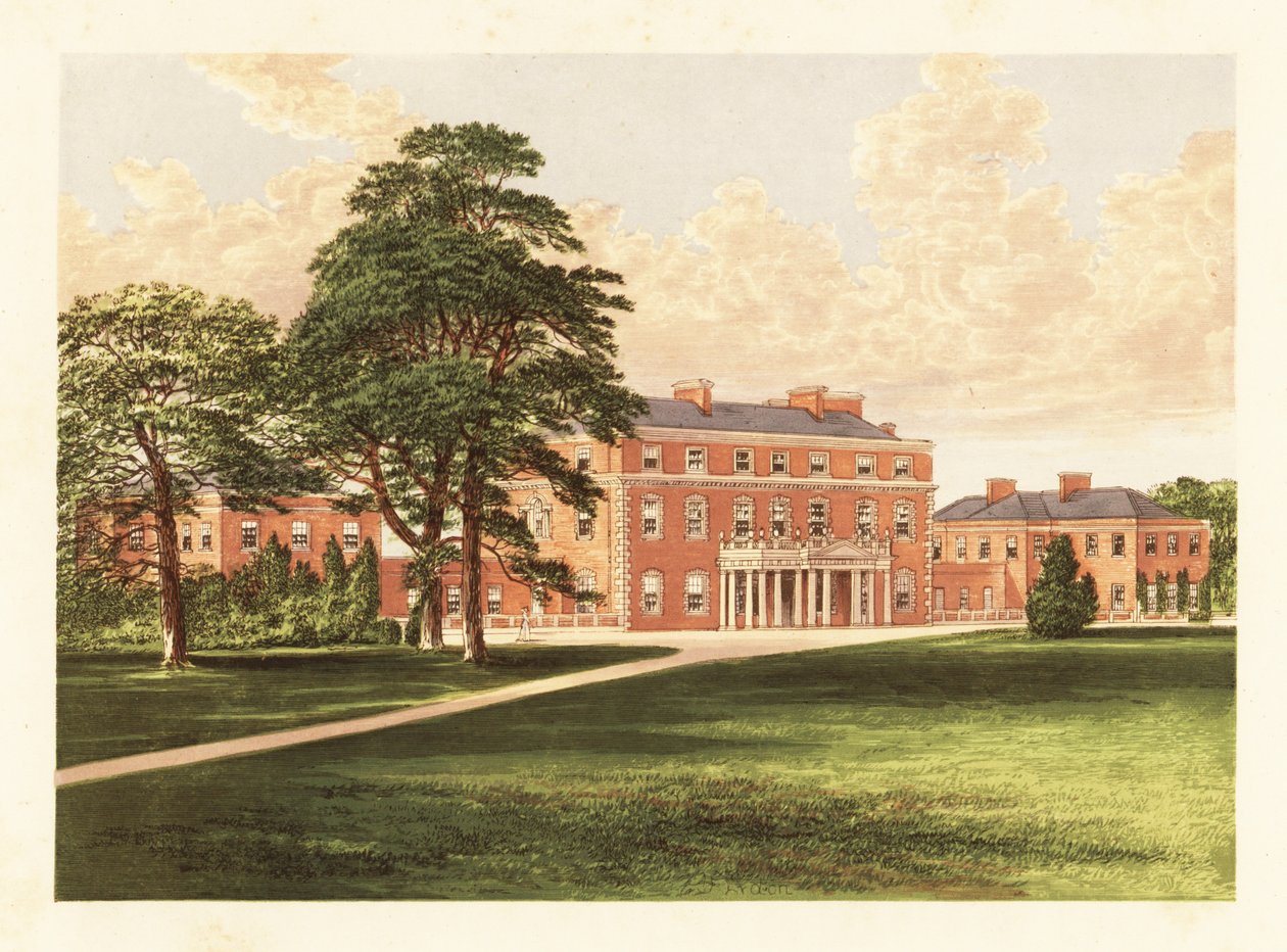 Trafalgar House, Wiltshire, England von Alexander Francis (after) Lydon