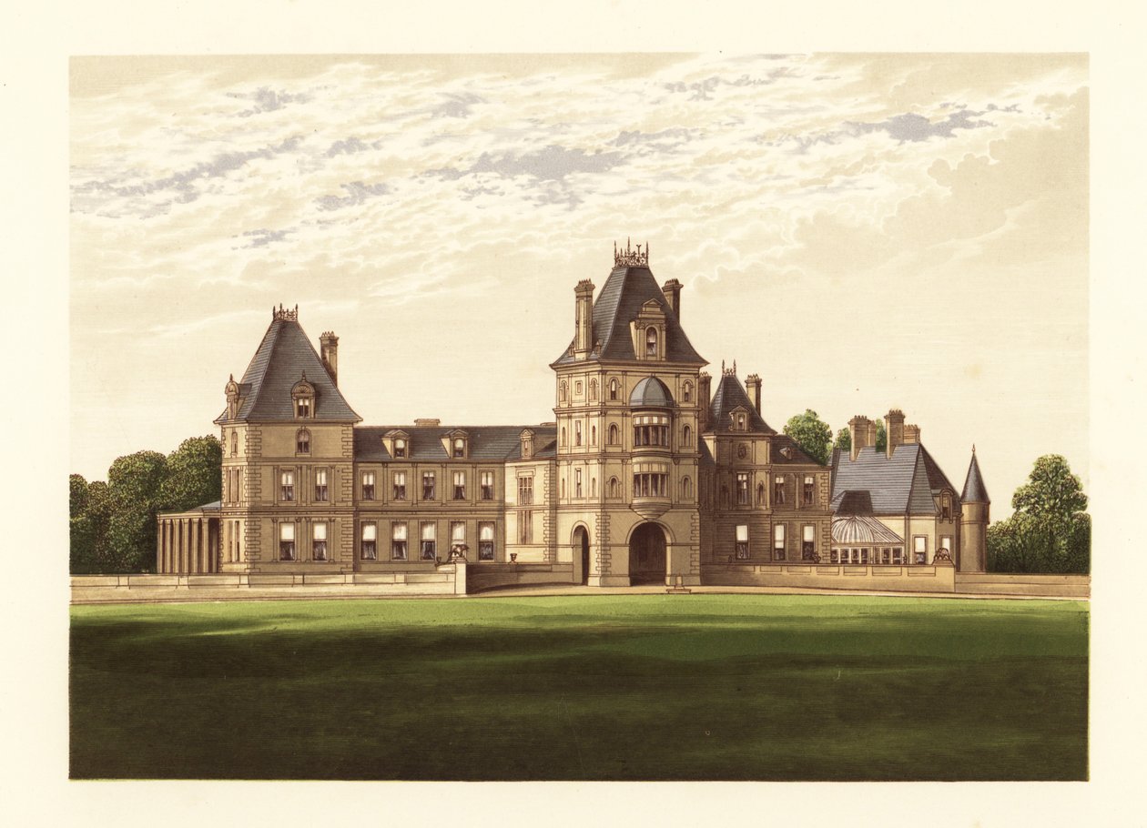 Wynnstay, Denbighshire, Wales von Alexander Francis (after) Lydon
