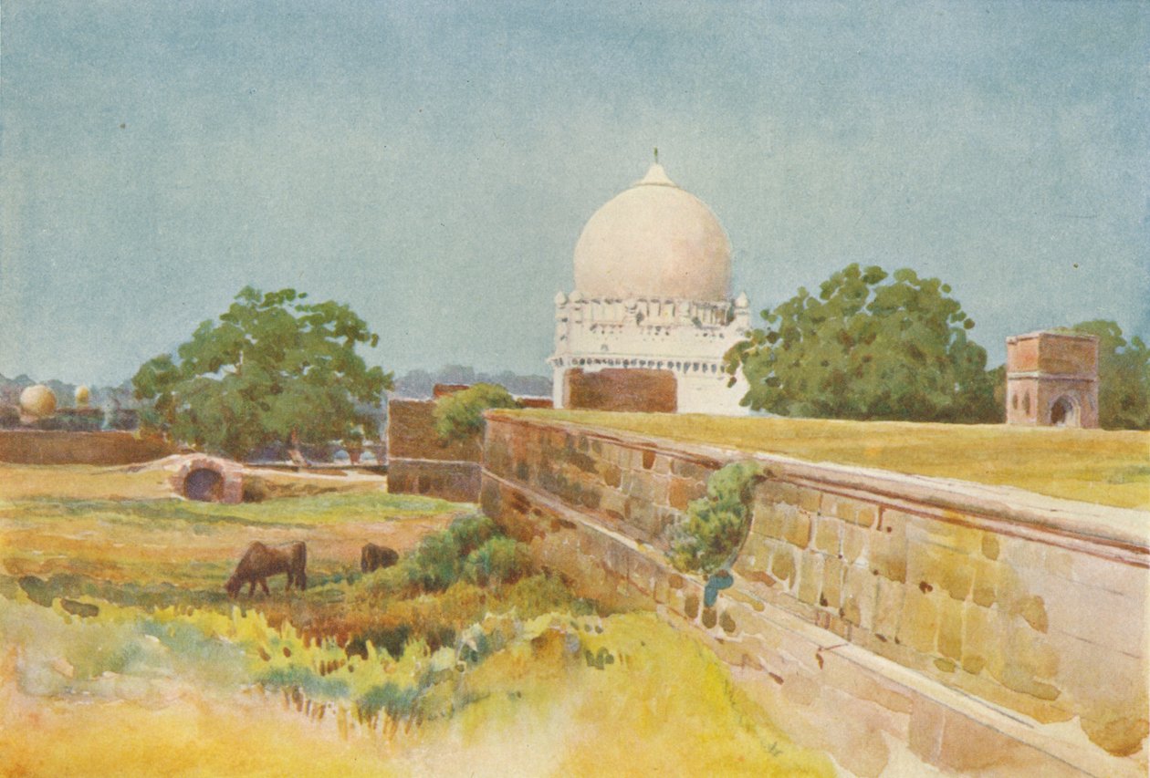Ein namenloses Grab, Bijapur, ca. 1880 1905 von Alexander Henry Hallam Murray
