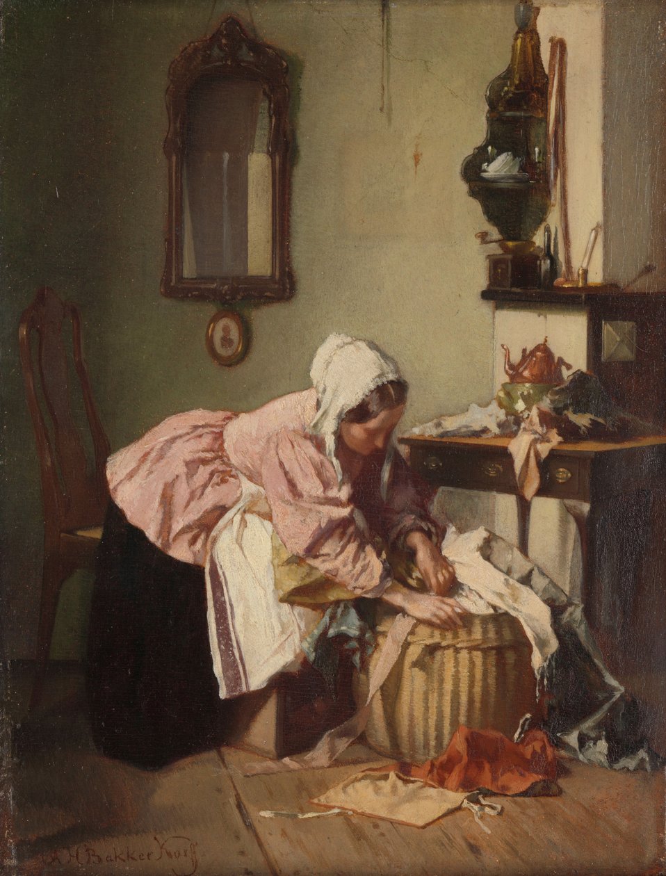 Der Lumpenkorb von Alexander Hugo Bakker-Korff