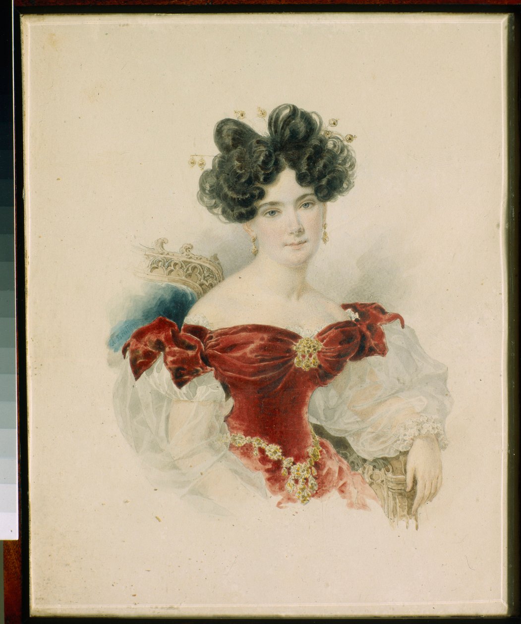 Porträt der Prinzessin Natalia Viktorovna Kotchoubei von Alexander Pavlovich Briullov