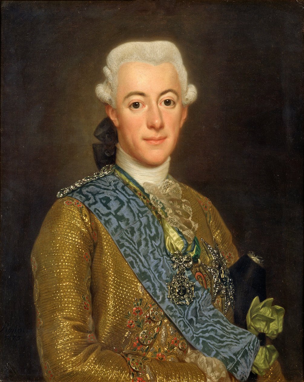 König Gustav III. von Schweden von Alexander Roslin