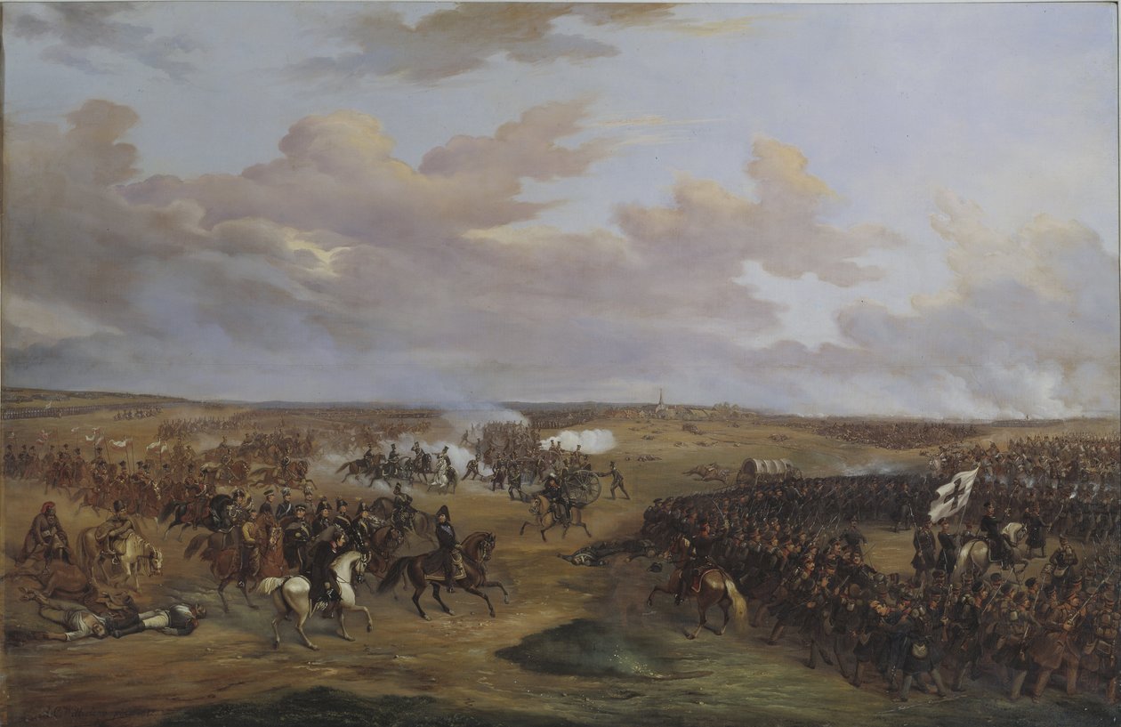 Die Schlacht bei Dennewitz am 6. September 1813 von Alexander Wetterling