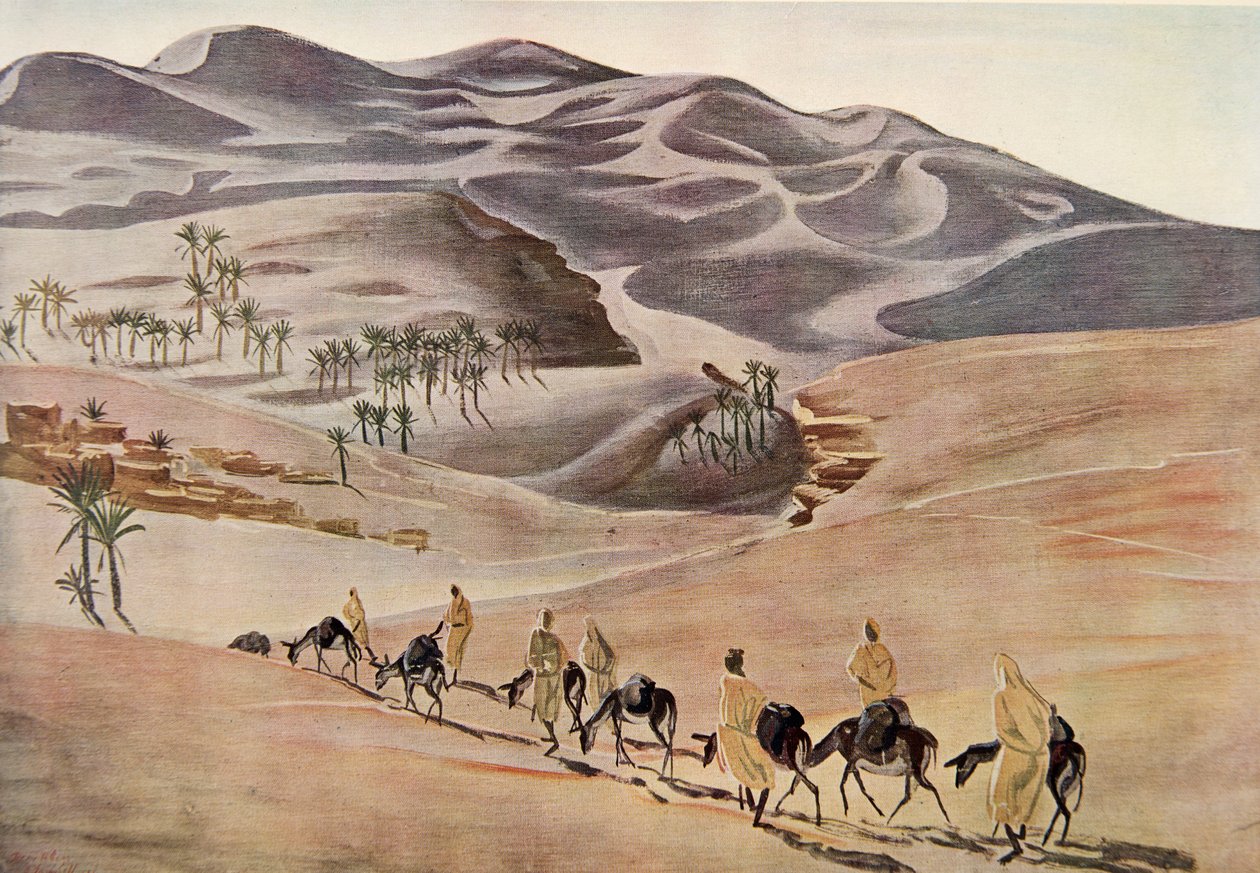 Dünen (Beni-Abbes), aus Dessins et Peintures d