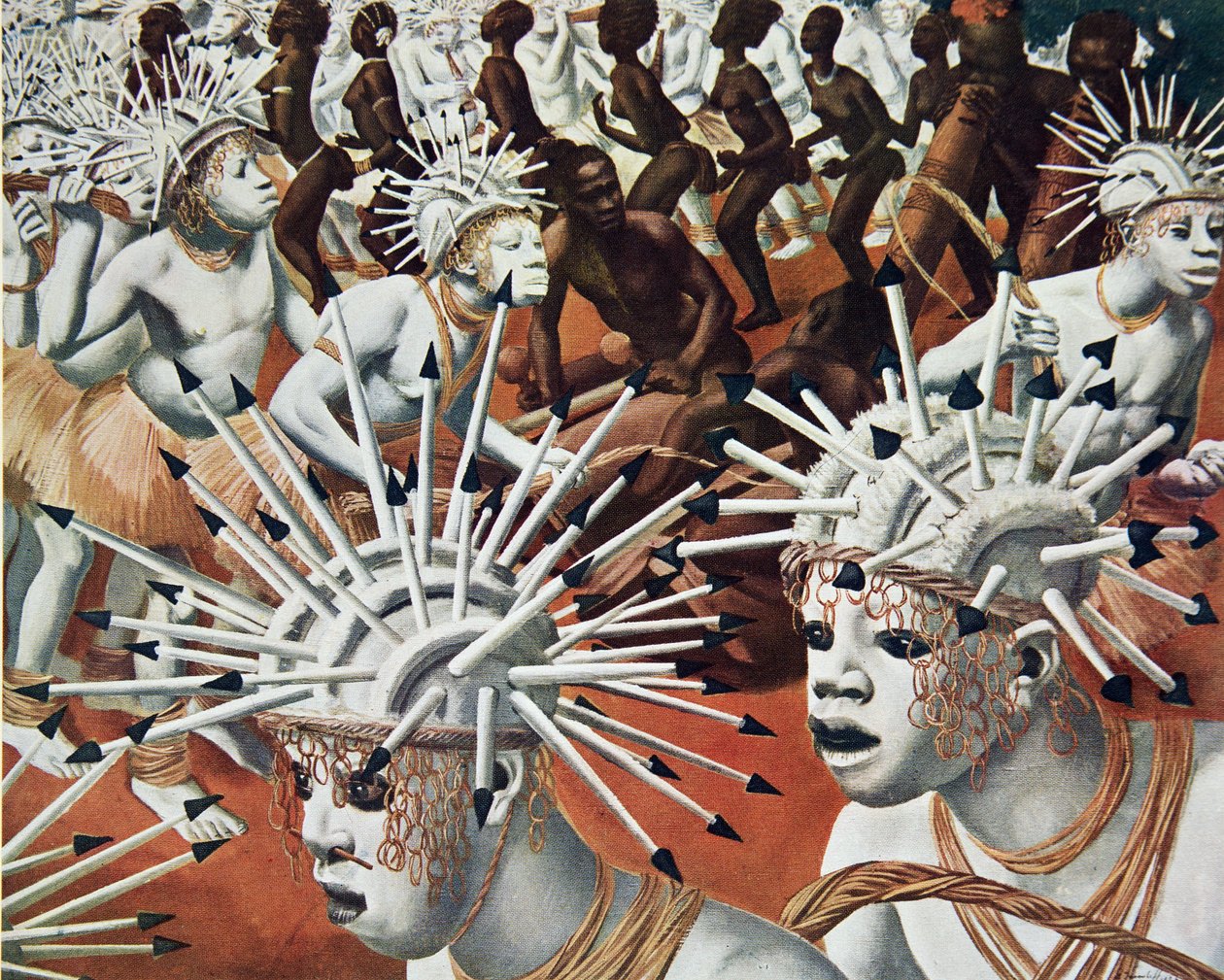 La Ganza (Bambili), aus Dessins et Peintures d