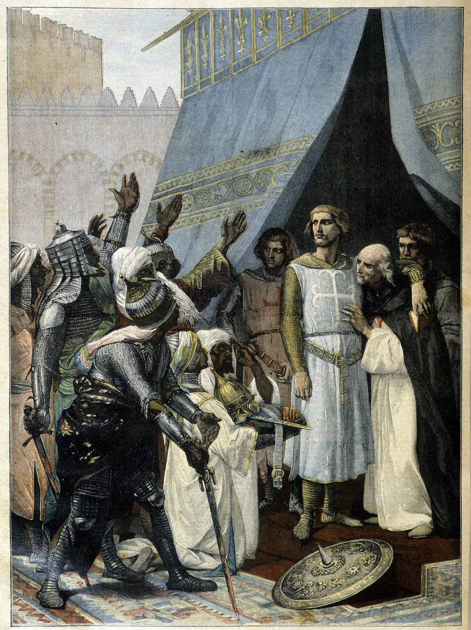 Saint Louis in Jerusalem (nach dem Gemälde von Cabanel) - in „Le Petit Journal“ vom 11. September von after Alexandre Cabanel