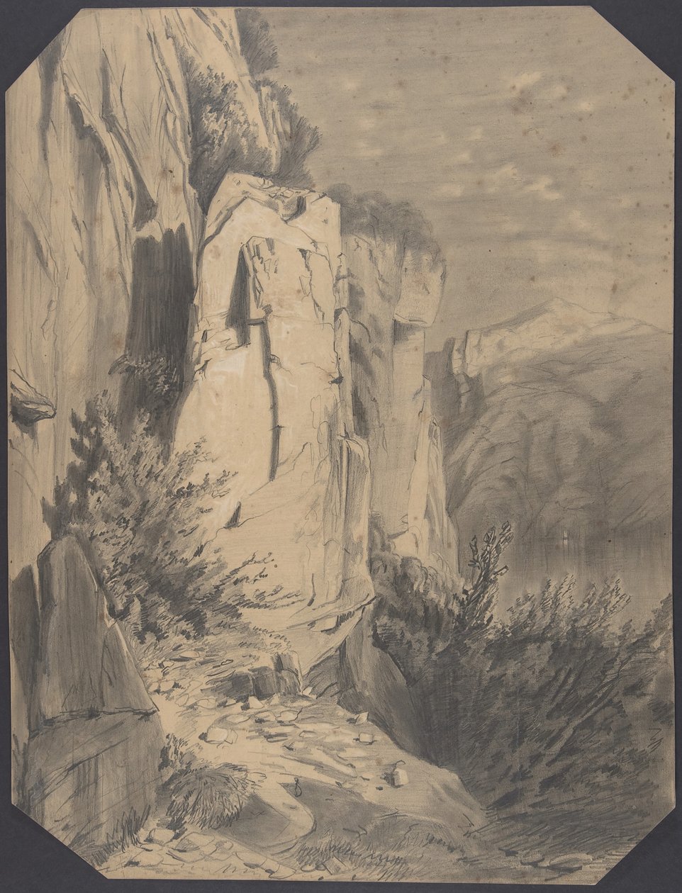 Wälder und Berge, frühes bis mittleres 19. Jahrhundert von Alexandre Calame