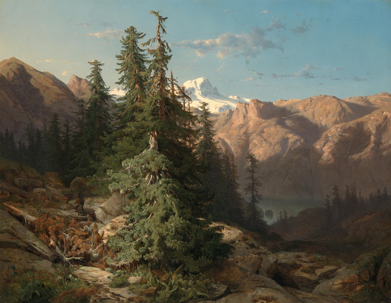 Im Berner Oberland von Alexandre Calame