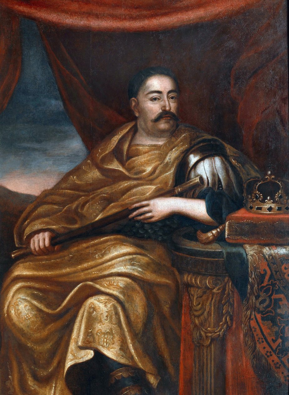 Porträt von Johann III. Sobieski, König von Polen von Alexandre Jan Tricius