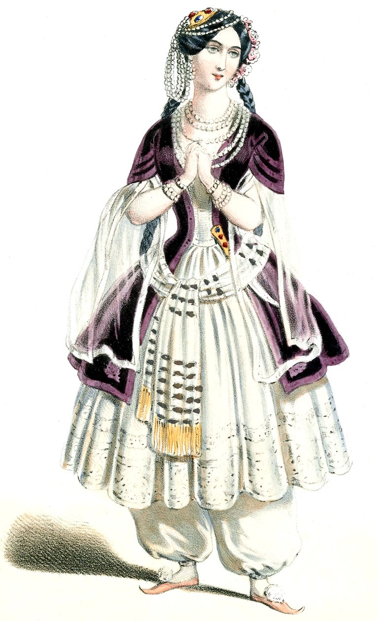Haydée - Mlle Lavoye im 3. Akt von Alexandre Lacauchie