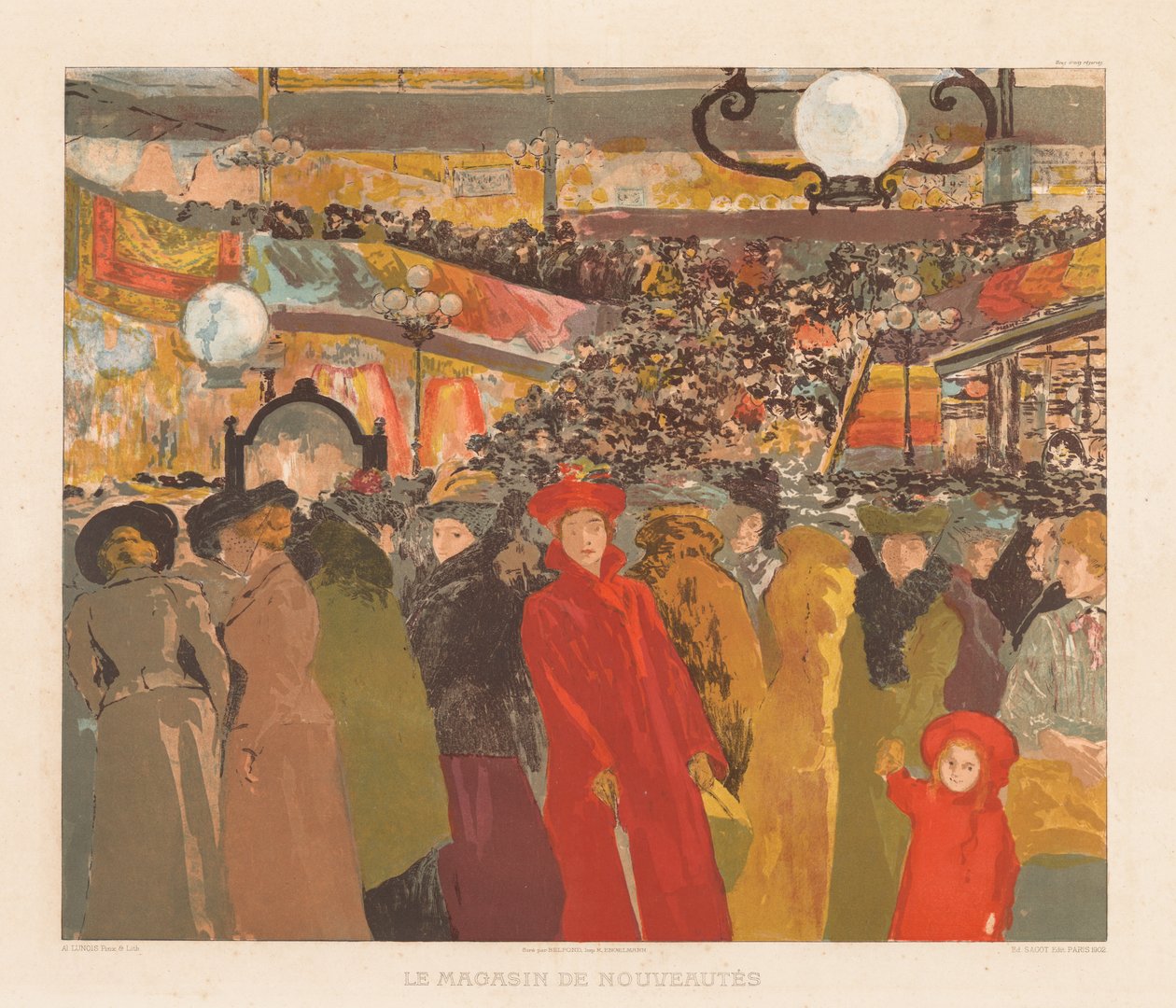 Der Kurzwarenladen, 1902 von Alexandre Lunois