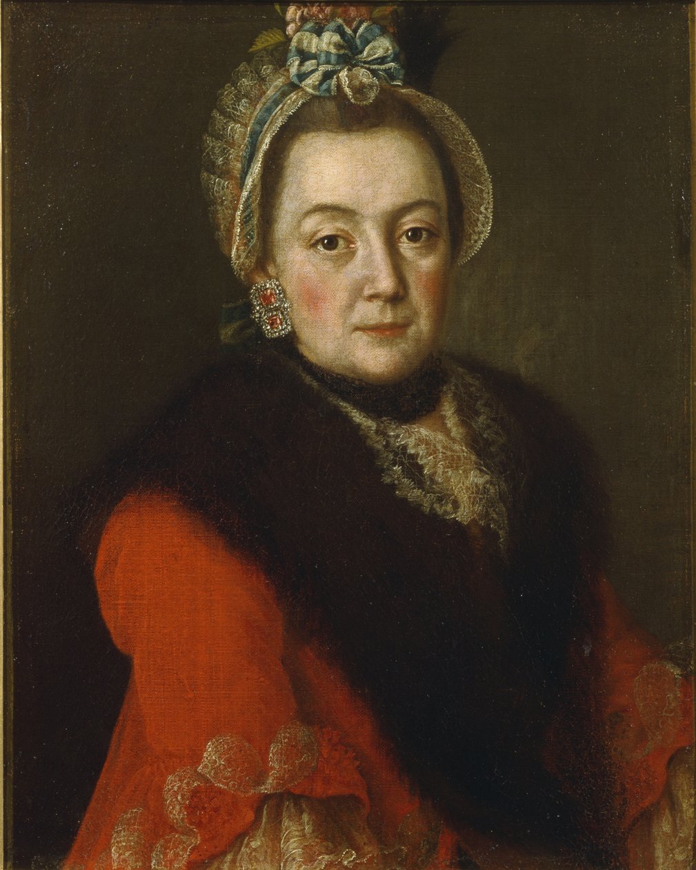 Porträt von Anna Ivanovna Kolycheva, 1768 von Alexei Petrovich Antropov