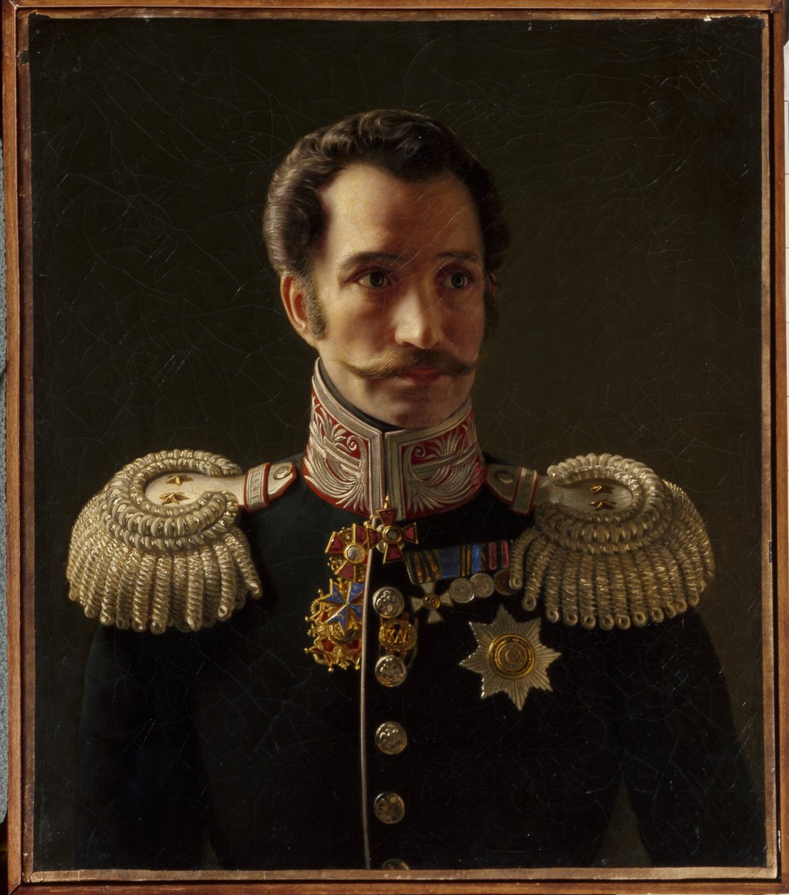Porträt von Leonty Vasilievich Dubelt, Chef des Generalstabs des Gendarmeriekorps von Alexei Vasilievich Tyranov