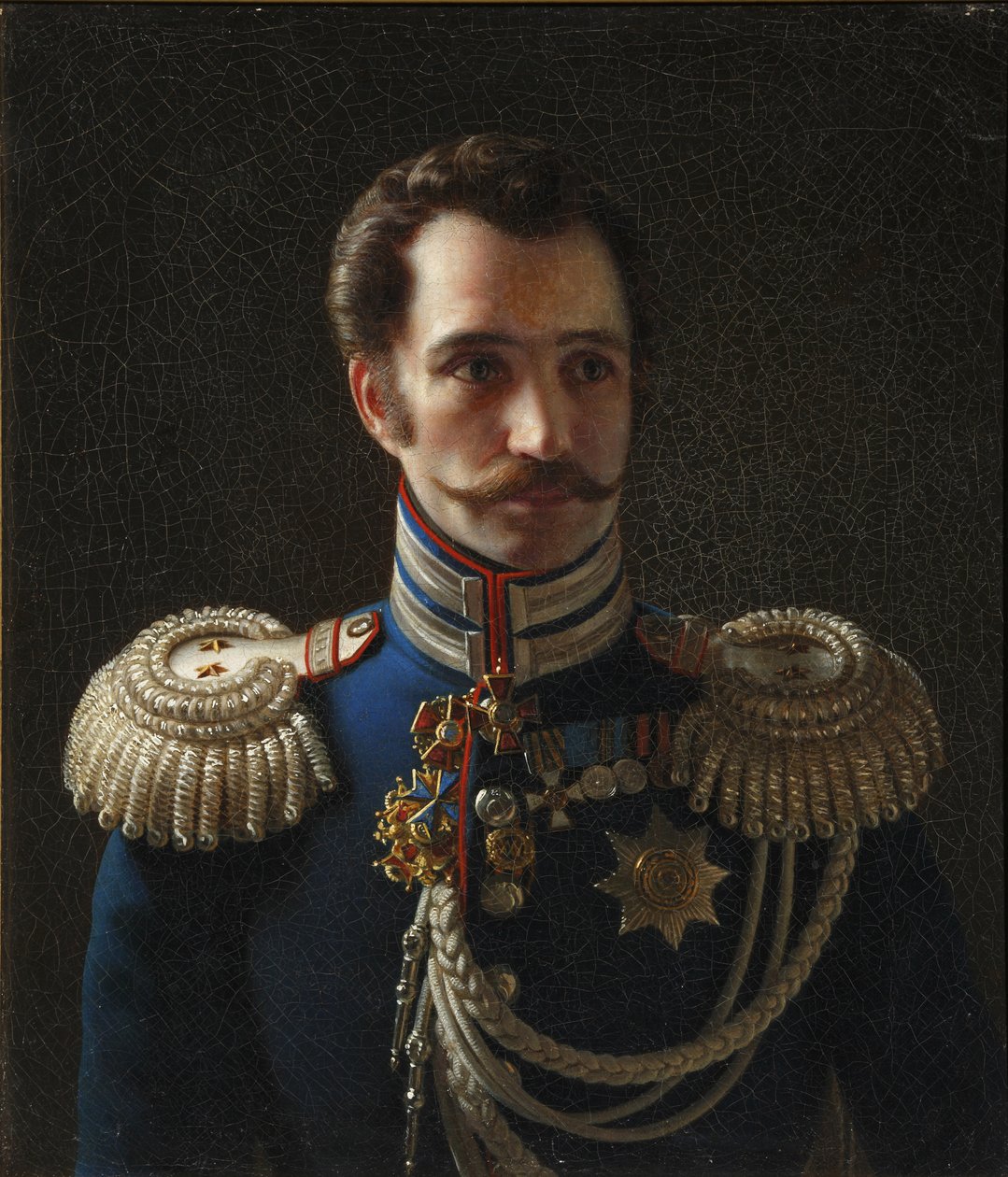 Porträt von Leonty Vasilievich Dubelt 1792-1862, Stabschef des Gendarmeriekorps, ca. 1843 von Alexei Vasilyevich Tyranov