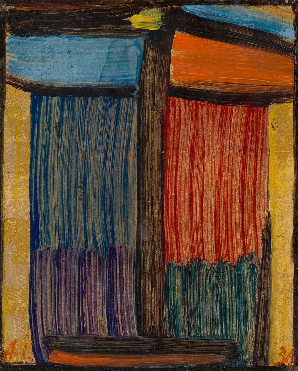 Meditation auf Goldgrund von Alexej von Jawlensky