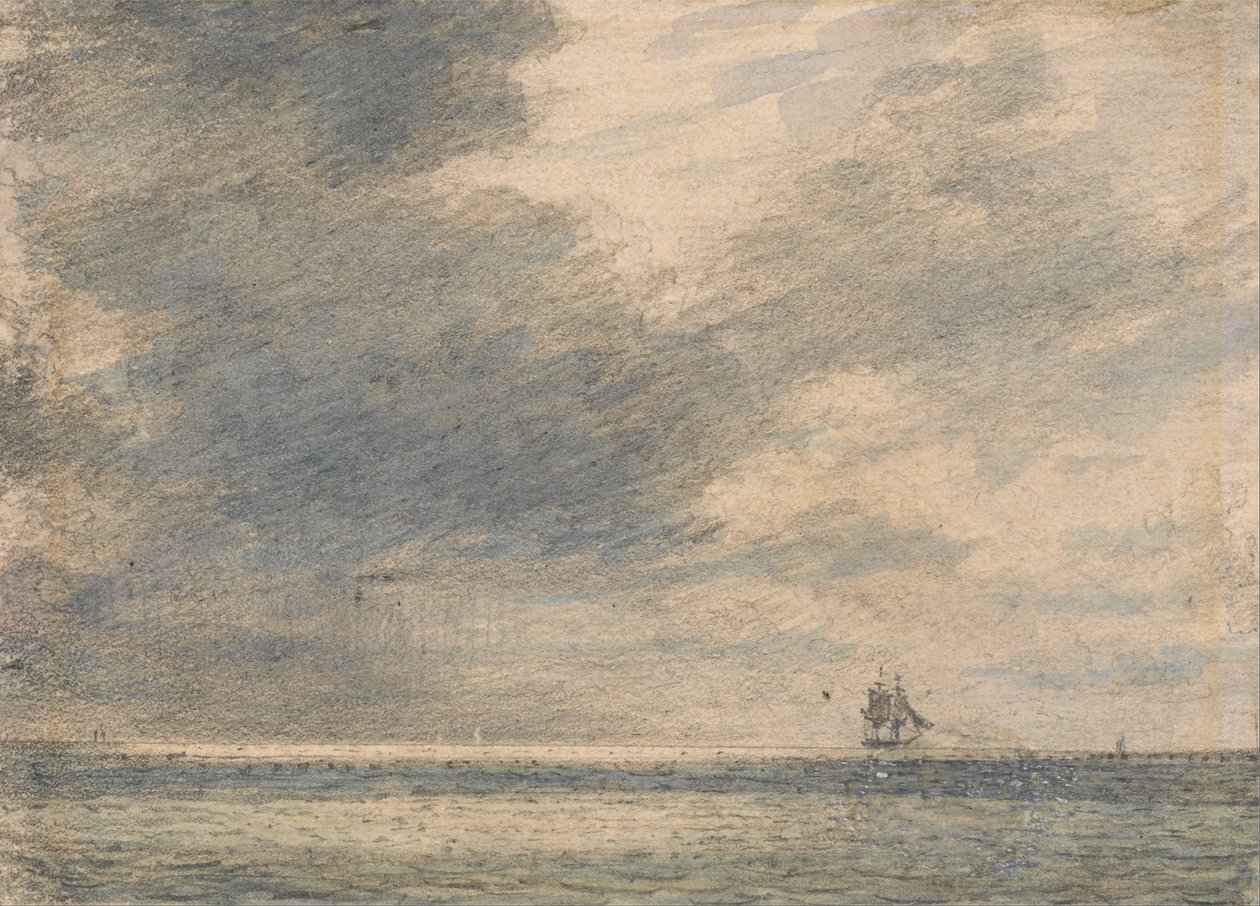 Abend auf See von Alfred Abram Constable