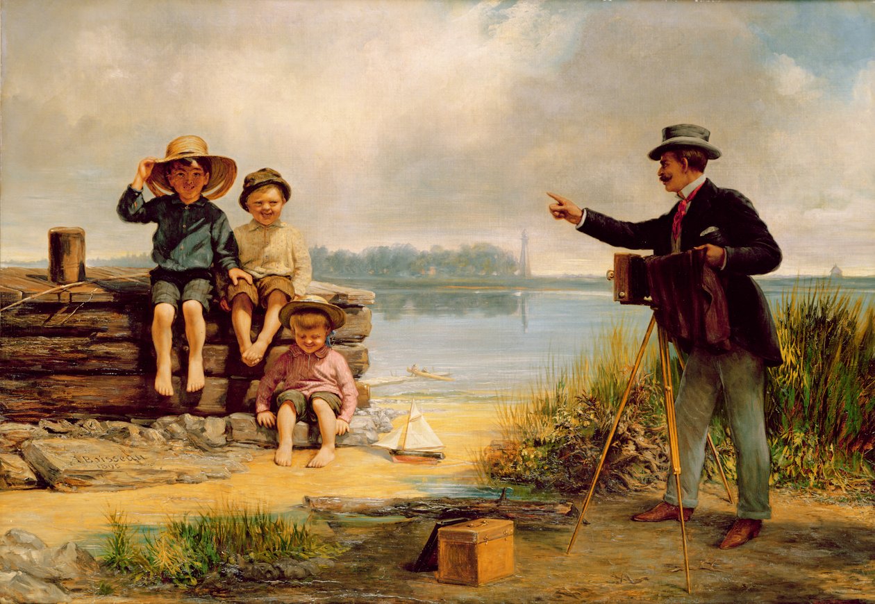 Der Fotograf, 1895 von Alfred Boisseau