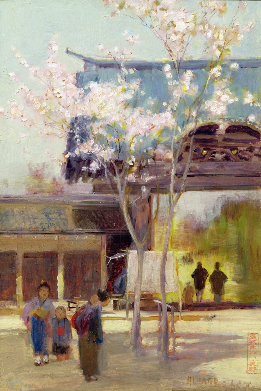 Kirschbäume am Sammon von Alfred East