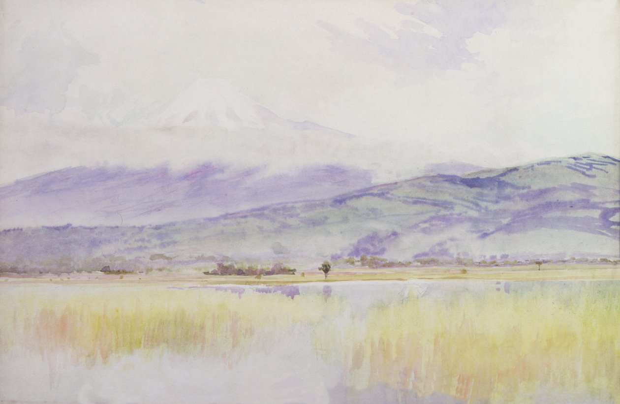 Der Fuji-San, ca. 1889 von Alfred East