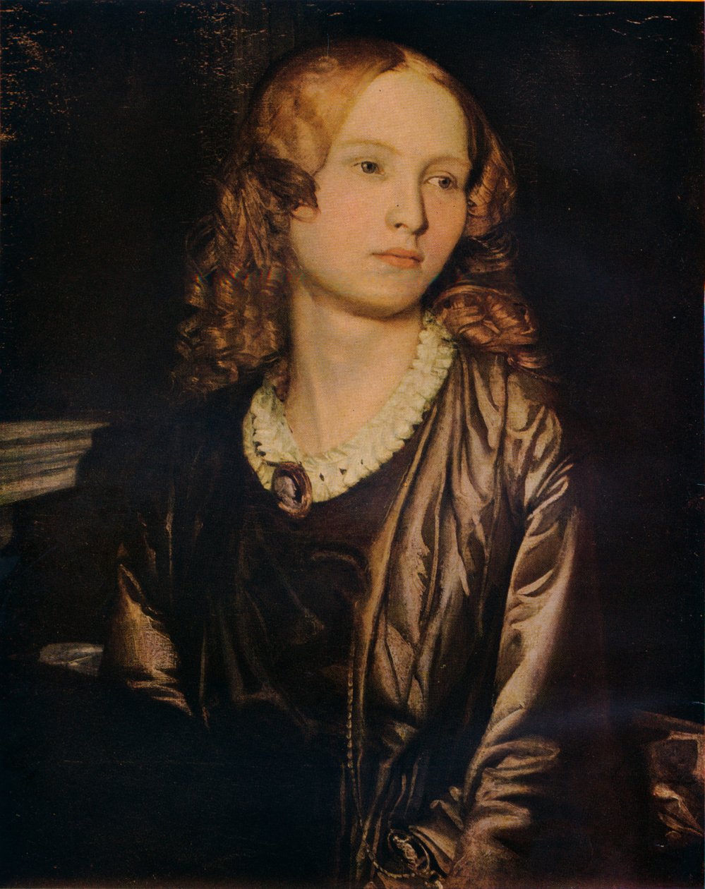 Mary Ann, Ehefrau von Leonard Collman, um 1854 1931 von Alfred Emile Stevens