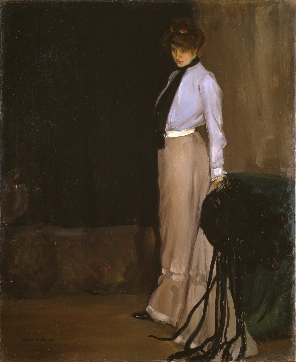 Das Modell, ca. 1902 von Alfred Henry Maurer
